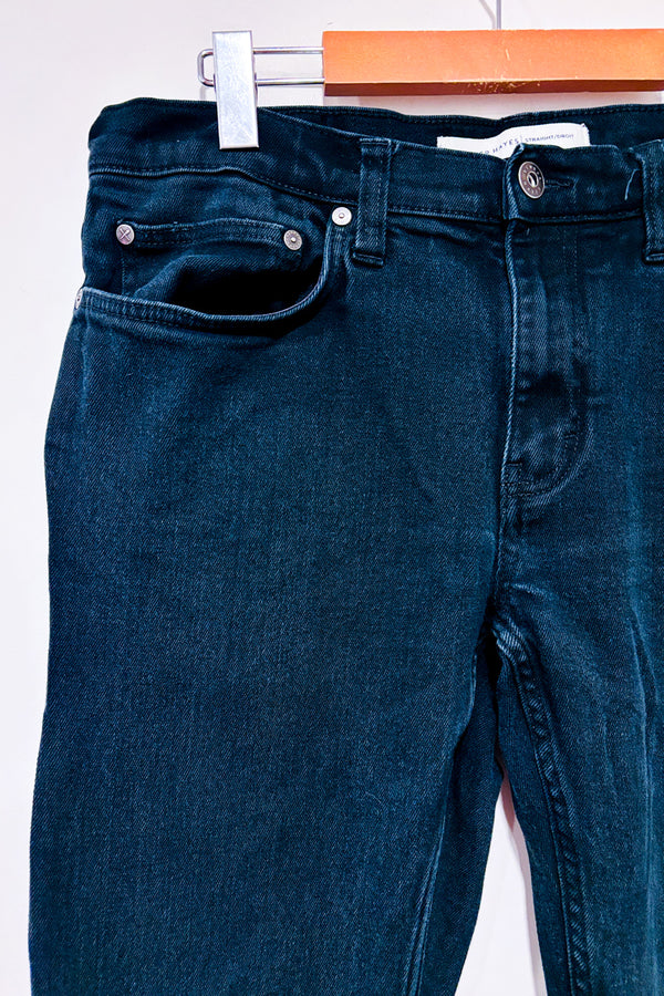 Jeans noir jambe droite - Homme seconde main - Denver Hayes- La Penderie du Paradis