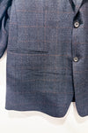 Veston gris et brun à carreaux en laine (l) - Homme-Ralph Lauren-La Penderie du Paradis 🕊