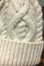 Tuque en laine avec pompom crème (o/s) seconde main GAP   
