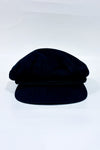 Casquette gavroche noire en coton* seconde main - Brixton- La Penderie du Paradis