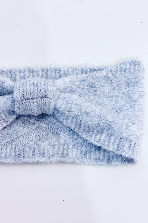 Bandeau gris en tricot torsadé seconde main - Autres- La Penderie du Paradis