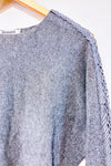 Haut ample gris avec diamants (l)-Domani-La Penderie du Paradis 🕊