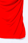 Haut bustier rouge-orange (s)-Le Château-La Penderie du Paradis 🕊