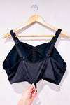 Haut de maillot de bain noir côtelé (2X)-Autres-La Penderie du Paradis 🕊