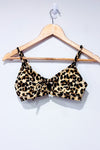 Haut de maillot de bain noir motif cheetah (s)-Revamped-La Penderie du Paradis 🕊