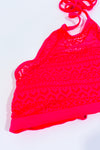Haut de maillot de bain rose néon en dentelle haut licou (m)-Ardene-La Penderie du Paradis 🕊
