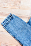Jeans mom bleu pâle troué (xs)-Refuge-La Penderie du Paradis 🕊