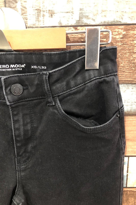 Jeans noir jambe étroite (xs) seconde main Vero Moda   