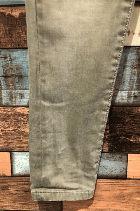 Jeans gris-vert délavé (s) seconde main Parasuco   