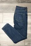 Jeans bleu taille haute Kate (l) seconde main Dynamite 