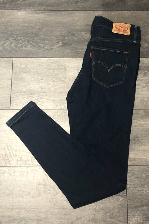 Jeans 720 bleu foncé taille haute super filiforme (m) seconde main Levi's   