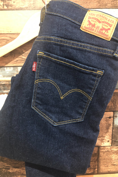 Jeans 720 bleu foncé taille haute super filiforme (m) seconde main Levi's   
