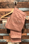 Jeans rose (l) seconde main Santana Jeans 