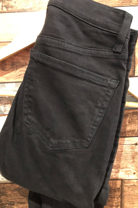 Jeans Jamie noir troués taille haute (s) seconde main Top Shop   