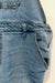 Salopette en jeans bleue effet usé (xxl) seconde main Refuge   