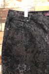 Jeans gris fleuri Amanda (xl) seconde main Gloria Vanderbilt 