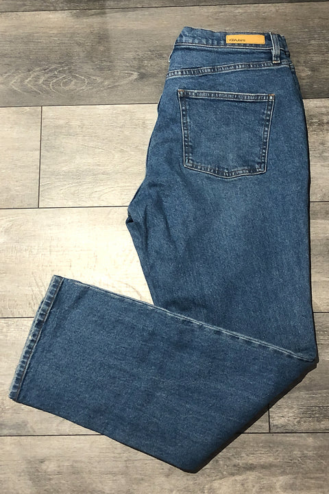 Jeans bleu délavé (xl) seconde main Yoga Jeans   