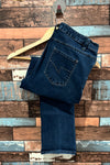 Jeans bleu foncé (l) seconde main Santana Jeans 