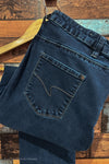 Jeans bleu foncé (l) seconde main Santana Jeans 