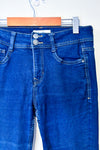 Jeans capri bleu foncé jambe étroite (m) seconde main Angels Forever Young 