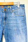 Jeans bleu délavé jambe étroite mid-rise Alexa (l) - Mavi - La Penderie du Paradis ?