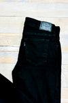 711 black skinny jeans (s)