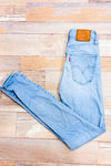 Light blue super skinny jeans (xs)