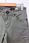 Jeans vert Vorta Slim Straight (xs) - Garçon