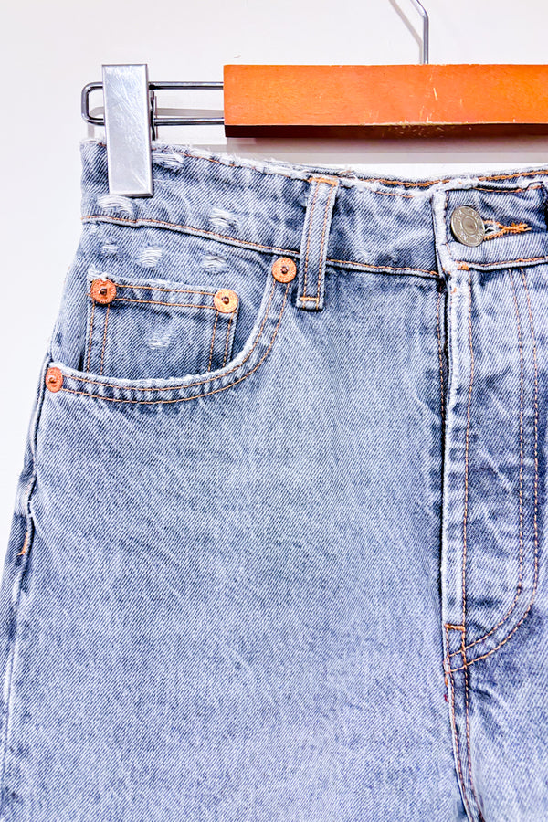 Jeans bleu pâle (xs)-Zara-La Penderie du Paradis 🕊