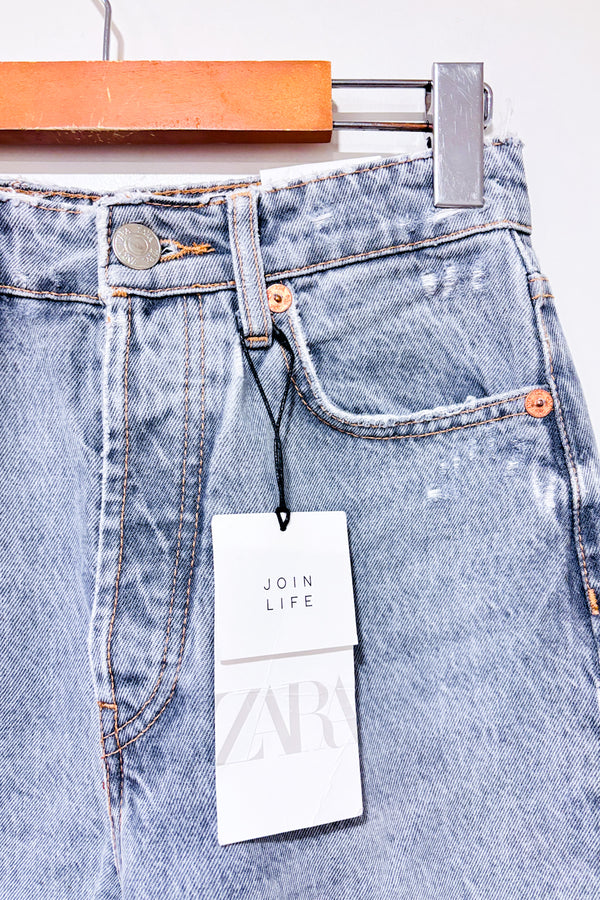 Jeans bleu pâle (xs)-Zara-La Penderie du Paradis 🕊