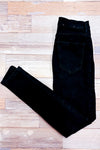 Jeans noir jambe étroite (xs)-Garage-La Penderie du Paradis 🕊