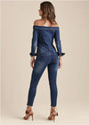 Jumpsuit en jeans épaules dénudées (s)-Venus-La Penderie du Paradis 🕊