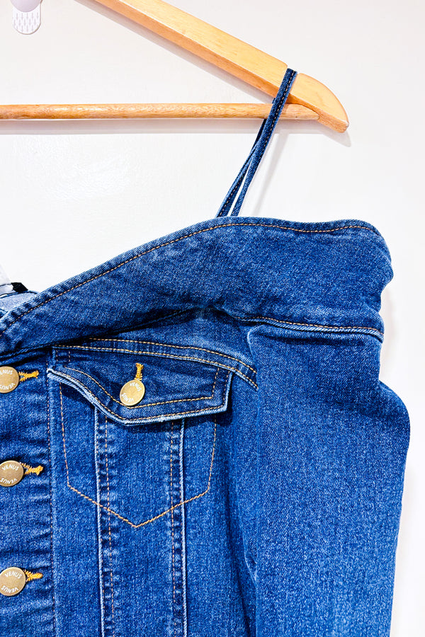 Jumpsuit en jeans épaules dénudées (s)-Venus-La Penderie du Paradis 🕊