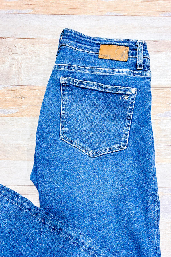 Jeans Tess bleu à taille haute (m)-Mavi-La Penderie du Paradis 🕊