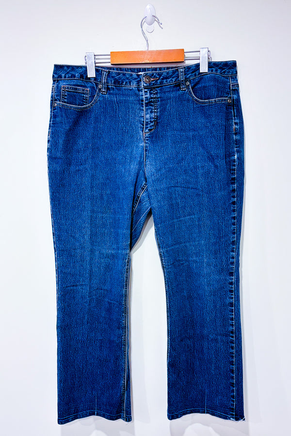 Jeans bleu jambe droite (xl)-Cleo Petite-La Penderie du Paradis 🕊