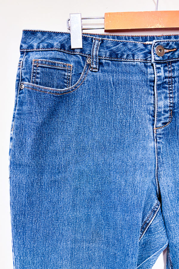 Jeans bleu jambe droite (xl)-Cleo Petite-La Penderie du Paradis 🕊