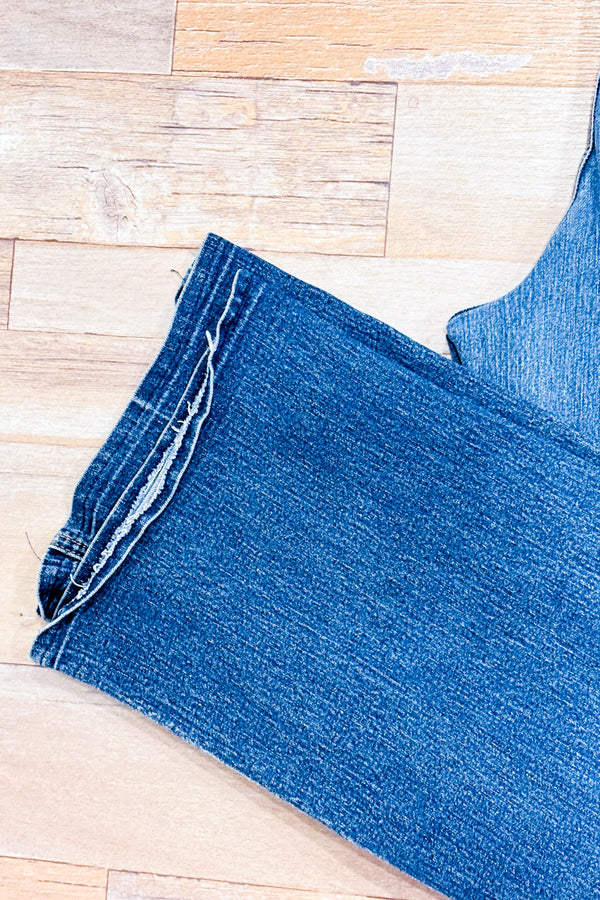 Jeans bleu jambe droite (xl)-Cleo Petite-La Penderie du Paradis 🕊