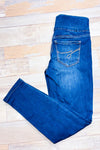 Jeans à enfiler bleu foncé (s)-Jordache-La Penderie du Paradis 🕊