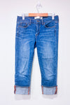 Jeans court bleu délavé (s)-Joe Fresh-La Penderie du Paradis 🕊