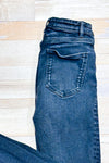 Jeans noir jambe étroite à taille haute (xs)-Zara-La Penderie du Paradis 🕊