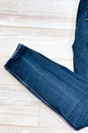 Jeans noir jambe étroite à taille haute (xs)-Zara-La Penderie du Paradis 🕊