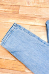 Jeans boyfriend troués bleu pâle jambe étroite (s)-Rhodanthe-La Penderie du Paradis 🕊