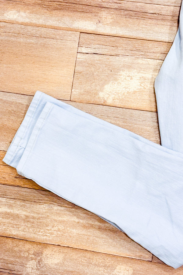 Jeans bleu pâle jambe étroite (xs) seconde main - Yoga Jeans- La Penderie du Paradis