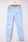 Jeans bleu pâle jambe étroite (xs) seconde main - Yoga Jeans- La Penderie du Paradis