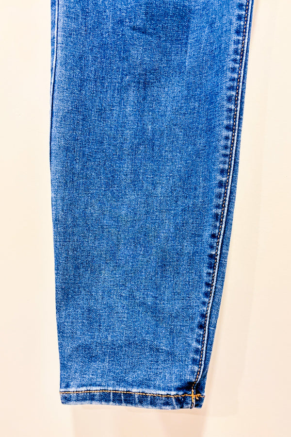 Jeans pull on extensible à jambe etroite (xl) seconde main - Reitmans- La Penderie du Paradis