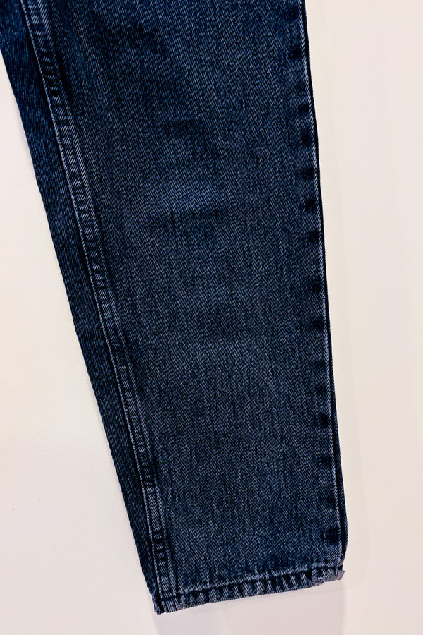 Jeans noir délavé jambe étroite* seconde main - Zara- La Penderie du Paradis