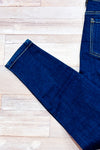Jeans bleu foncé jambe étroite Mollie à taille haute* seconde main - Buffalo David Bitton- La Penderie du Paradis