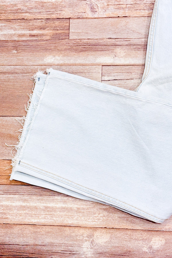 Jeans bleu très pâle* seconde main - Frank & Oak- La Penderie du Paradis