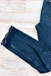 Jeans noir jambe droite - Homme seconde main - H&M- La Penderie du Paradis