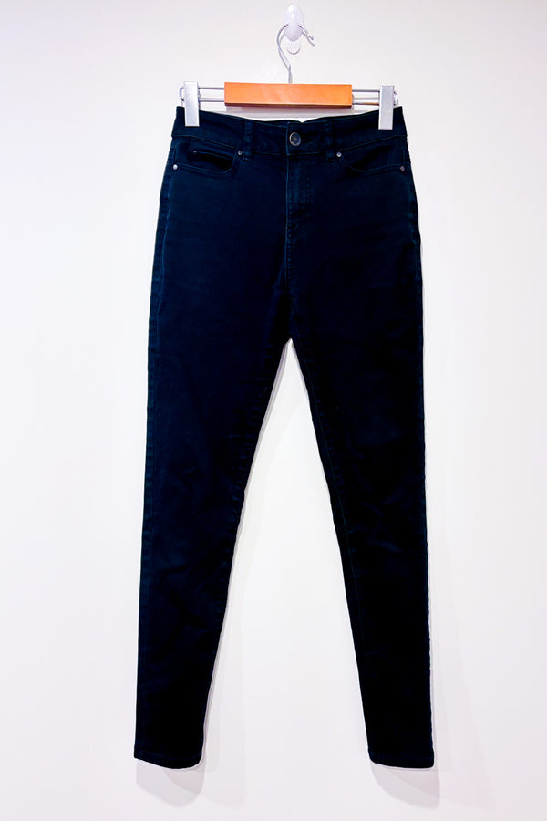 Jegging noir Nathalie à taille haute coupe étroite seconde main - RW&CO.- La Penderie du Paradis